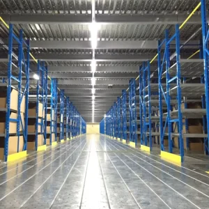 Heavy Duty OEM Warehouse Automated Storage Racking Steel Floor Platform Multi Level Mezzanine 4000kg