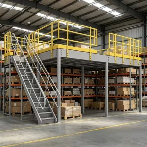 Heavy Duty Pallet Racking System Bolted Warehouse Mezzanine Floor Platform
