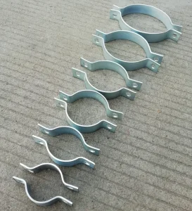 Heavy Duty Pipe Clamp Two Piece Riser Clamp with Hex Bolt Nut for HVAC Plumbing Electrical Conduit Installation