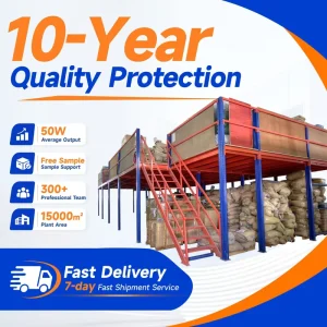Heavy Duty Platform Shelving Warehouse Mezzanine Floor Pallet Rack Storage Racks