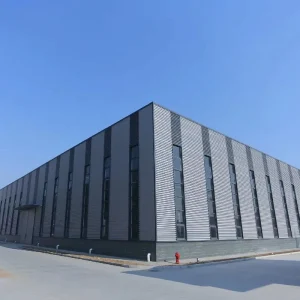 Heavy Duty Prefabricated Steel Frame Workshop Customizable Portal Steel Structure Industrial Warehouse and Production Space