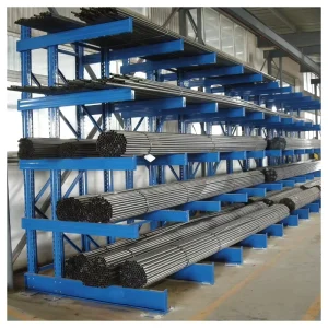 Heavy Duty Rack Profile Powder Coated Cantilever Racking Warehouse Storage Q235B Cold Rolled Steel 2-6 Layers Rack