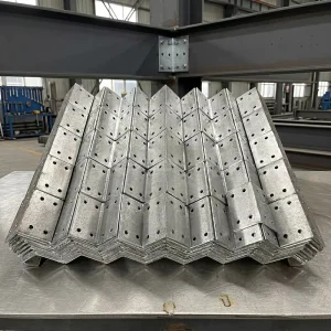 Heavy Duty Reinforced Steel Angle Support Bracket Galvanized Corner Bracket for Industrial Steel Frame Building Workshop
