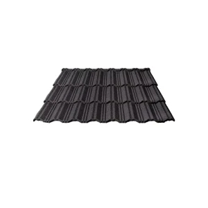 Heavy Duty Roofing Materials Stone Coated Metal Roof Tile Zero Maintenance For Factory Warehouse Roofing Construction