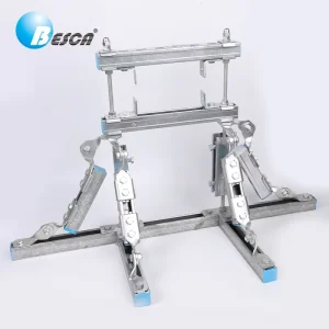 Heavy-Duty Seismic Bracket Galvanized Steel Anti-Seismic Support for Fire Water HVAC Pipe Building Safety System