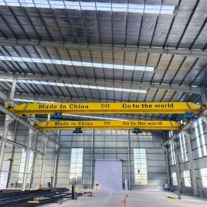 Heavy Duty Span 1-10 M Lifting 5-15 Ton Single Beam Bridge Crane for Warehouse and Manufacturing