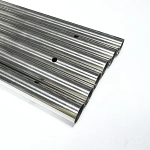 Heavy Duty Stainless Steel Canopy Pole Telescopic 2.4m Adjustable Awning Rod for Camping Beach Outdoor