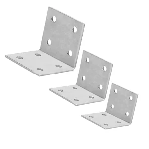 Heavy Duty Stainless Steel L Corner Bracket Sheet Metal Angle Support Bracket for Furniture