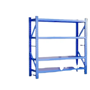 Heavy Duty Steel Corrosion Protection Boltless 200kg Load Capacity Powder Coated LongSpan Warehouse Shelving