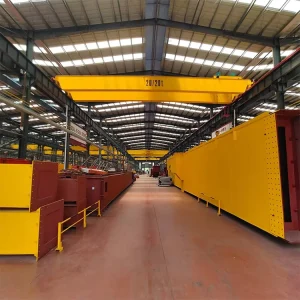 Heavy Duty Steel Double Beam Overhead Bridge Crane