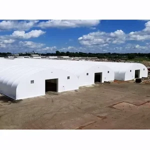 Heavy Duty Steel Frame Industrial Tent Weatherproof & Durable