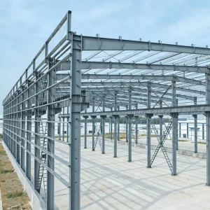 Heavy Duty Steel Frame Warehouse Building Kit Prefab Industrial Steel Structure Low Maintenance High Strength Steel Workshop