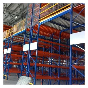 Heavy Duty Steel Mezzanine Floor Rack Platform for Warehouse Storage