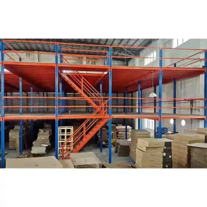 Heavy Duty Steel Mezzanine Floor Rack for Warehouse Storage Mezzanine Shelving System