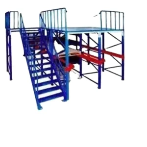 Heavy Duty Steel Mezzanine Floor System Customized High Density Industrial Manufacturers Warehouse