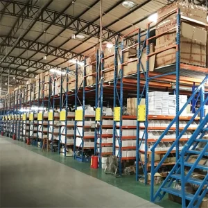 Heavy Duty Steel Mezzanine Platform Floor Warehouse Floor Racking Mezzanine System