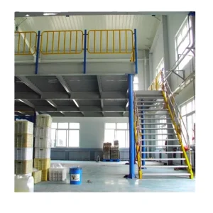 Heavy Duty Steel Mezzanine with Grating Decking Floor