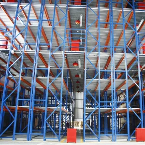 Heavy Duty Steel Multi Tier Mezzanine Platform Attic Rack Scale Corrosion Protection Powder Coated Finish Industrial Use