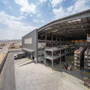 Heavy-Duty Steel Portal Frame Warehouse and Workshop Industrial Metal Building