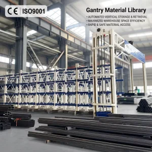 Heavy Duty Steel Structure Gantry Type Material Storage Warehouse Racking System