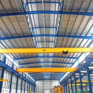 Heavy Duty Steel Structure Steel Warehouse Overhead Crane Runway Beam Large Span Prefabricated Industrial Hot-dip Galvanized 50+