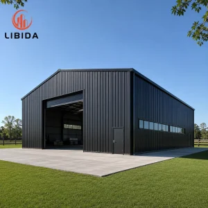 Heavy Duty Steel Structure Warehouse Building Metal Workshop Prefab Factory Construction