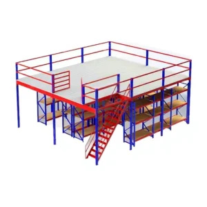 Heavy Duty Steel Structure Warehouse Mezzanine Floor Storage Rack Modular Multi-level Platform