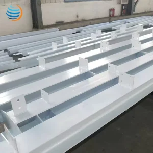 Heavy Duty Structural Steel Beam and Column Fabrication for Industrial Steel Structure Buildings