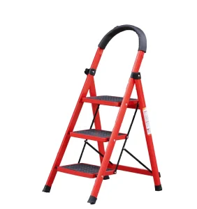 Heavy Duty Telescopic Steel Folding Step Ladder Household Thickened Design 3 4 5 6 Steps Portable Multi Purpose