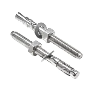 Heavy Duty Through Bolts with Expansion Anchors for Masonry and Steel Structures
