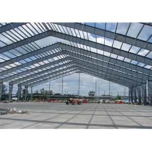 Heavy-Duty Welded Prefab Steel Structure Warehouse with Steel Workshop Cutting and Bending Services