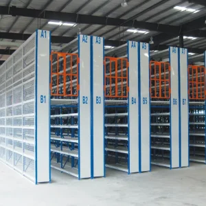 Heavy Load Cold Rolled Steel Blue Mezzanine Racking Stable Framework Industrial Warehouse Floor