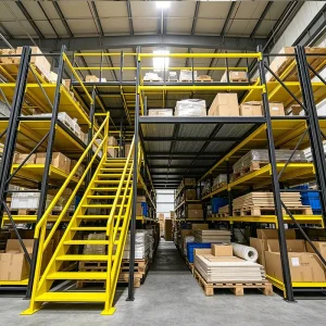 Heavy Load Warehouse Mezzanine Platform Rack Factory Direct Steel Attic Loft Racking System
