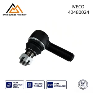 Heavy Truck Steering Tie Rod End 42480024 Chassis Spare Parts for Iveco Eurotech Eurostar