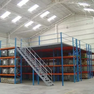Heavy duty Loft Platform Racking I beam Mezzanine Heavy duty Shelving Custom Warehouse Platform Steel Structure Platform