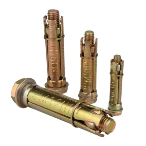 Hex Bolt Sleeve Anchors with Washer 4Pcs Fix Anchor Carbon Steel Zinc Plated Rawl Anchor Bolts