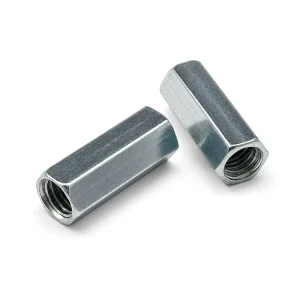 Hex Coupling Nut for Joining Threaded Rods and Studs in Structural Supports and Industrial Equipment Assemblies