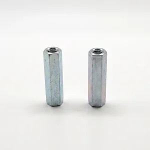 Hex Long Coupling Nut for Threaded Rod Extension Industrial Fastening and Adjustable Mounting Use