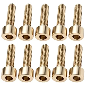 Hex Socket Countersunk Bolt Grade 8.8 Zinc Plated Metric Thread CNC Machined Carbon Steel Industrial Hardware Connection