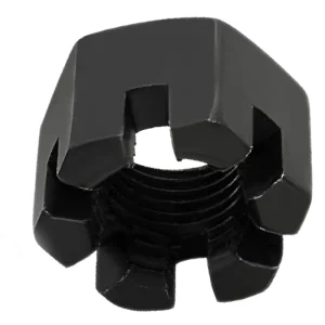 Hexagon Slotted Castle Nut Class 8 Zinc Plated Full Thread Metric Imperial High Strength 304 Stainless Steel Polished Surface