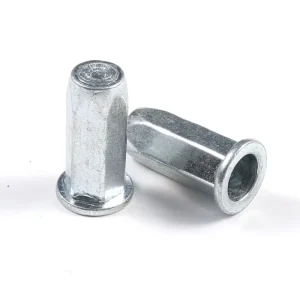 Hexagon Weld Nut Stainless Steel Blind Hole Pressure Riveted Stud Clamp Plate Nut Column