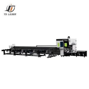 High Accuracy Pipe Laser Cutting Installation H Beam Lazer Tube Cutter 6000w 12000w Heavy Duty Fiber Laser Cutting Machine