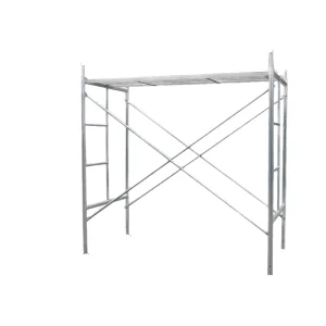 High Capacity Construction Steel Frame Galvanized H Frame Ladder Scaffolding Walk Through Ladders Scaffolding for Construction