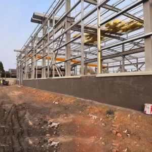 High Capacity Industrial Workshop Solution with Smart Steel Warehouse Building for Manufacturing & Distribution Projects