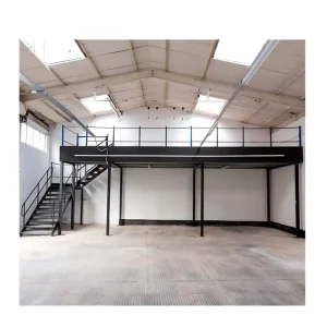 High Capacity Mezzanine Floor Heavy Duty Structural Steel Platform for Warehouse