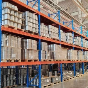 High Capacity Selective Pallet Racking Industrial Storage Solutions Drop in Beams Heavy Duty Steel Warehouse Shelving Factory