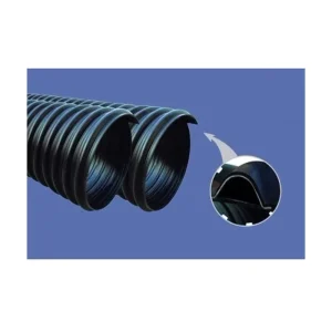 High Corrosion Resistance HDPE Steel Belt Reinforced Double Wall Corrugated Pipe for Irrigation and Drainage Projects