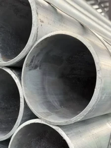 High Corrosion Resistant Galvanized Round Steel Pipe Hot Rolled Carbon Steel Tube for Construction