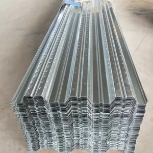High Cost Performance Z180 Galvanized Steel Deck YX51 253 760 Profiled Floor Decking Sheet ASTM Standard Cutting Building