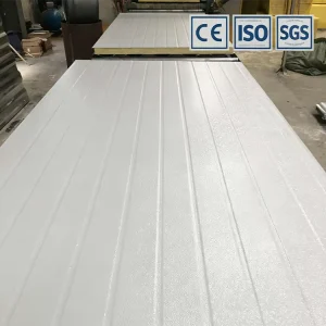High Density Modern Eco Friendly Fire Resistant Rock Wool Sandwich Panels For Factory Roof Wall Engineering Projects